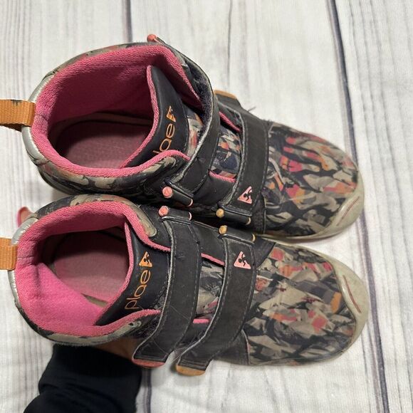 Plae Girls Sneakers Size 1 Max Deep Space Purple Summer - Picture 6 of 10